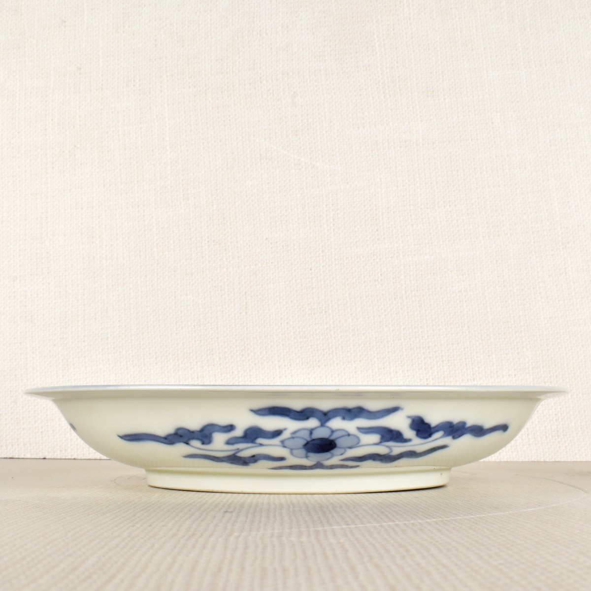 Two (2) Japanese Hirado Moriage Plates