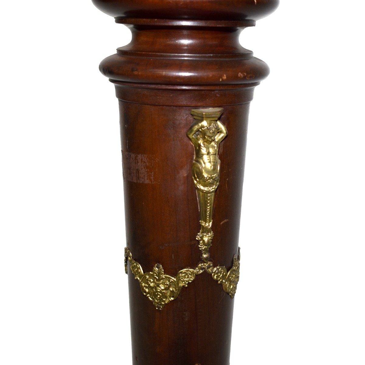 Antique Wood Pedestal