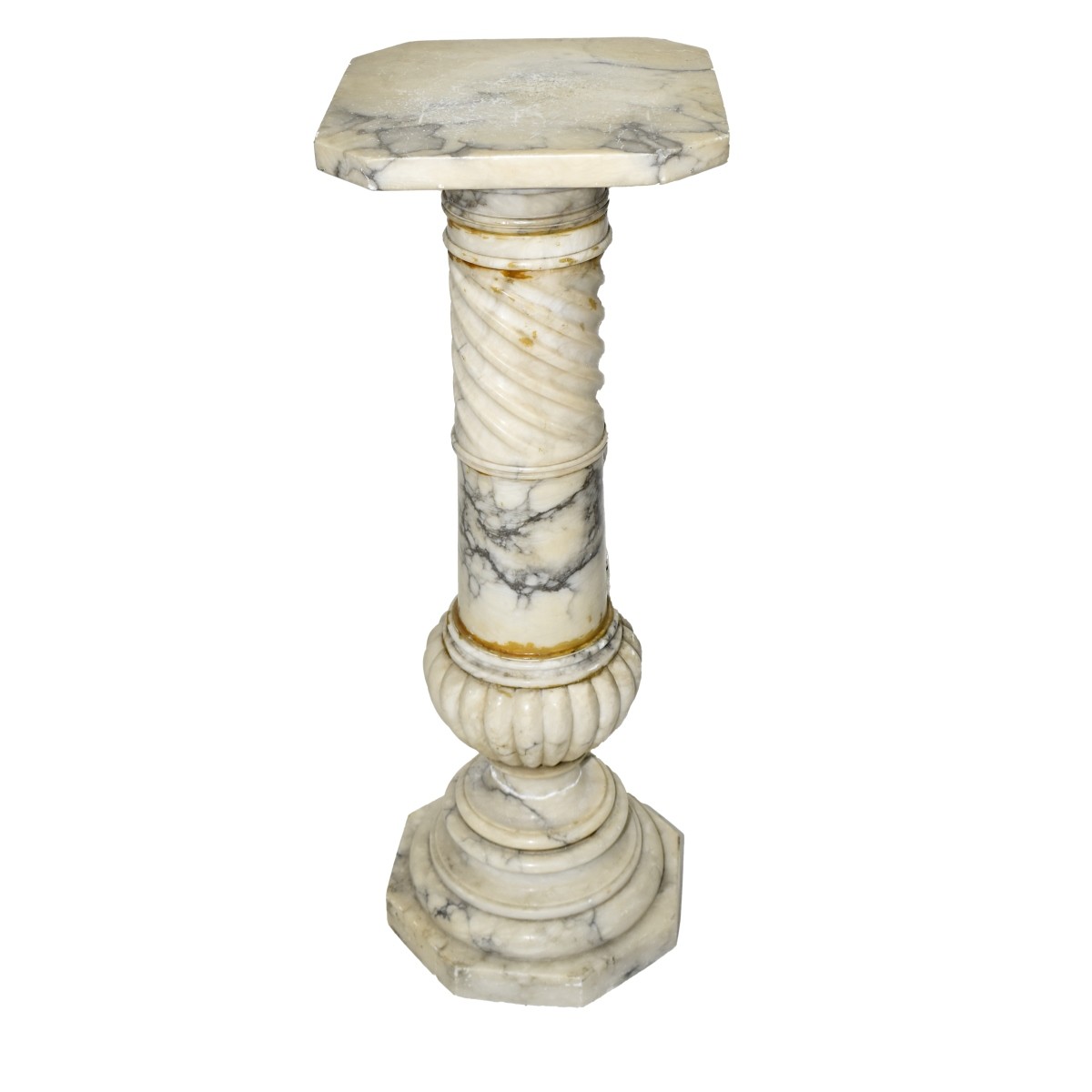 Antique Marble Pedestal