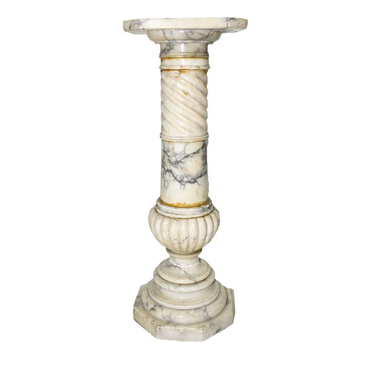 Antique Marble Pedestal