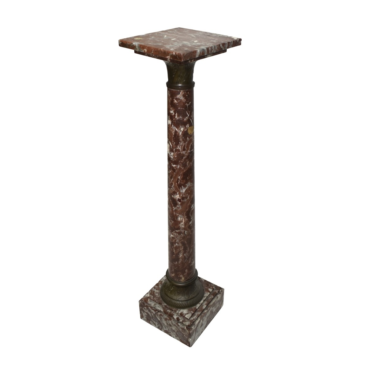Antique Marble Pedestal