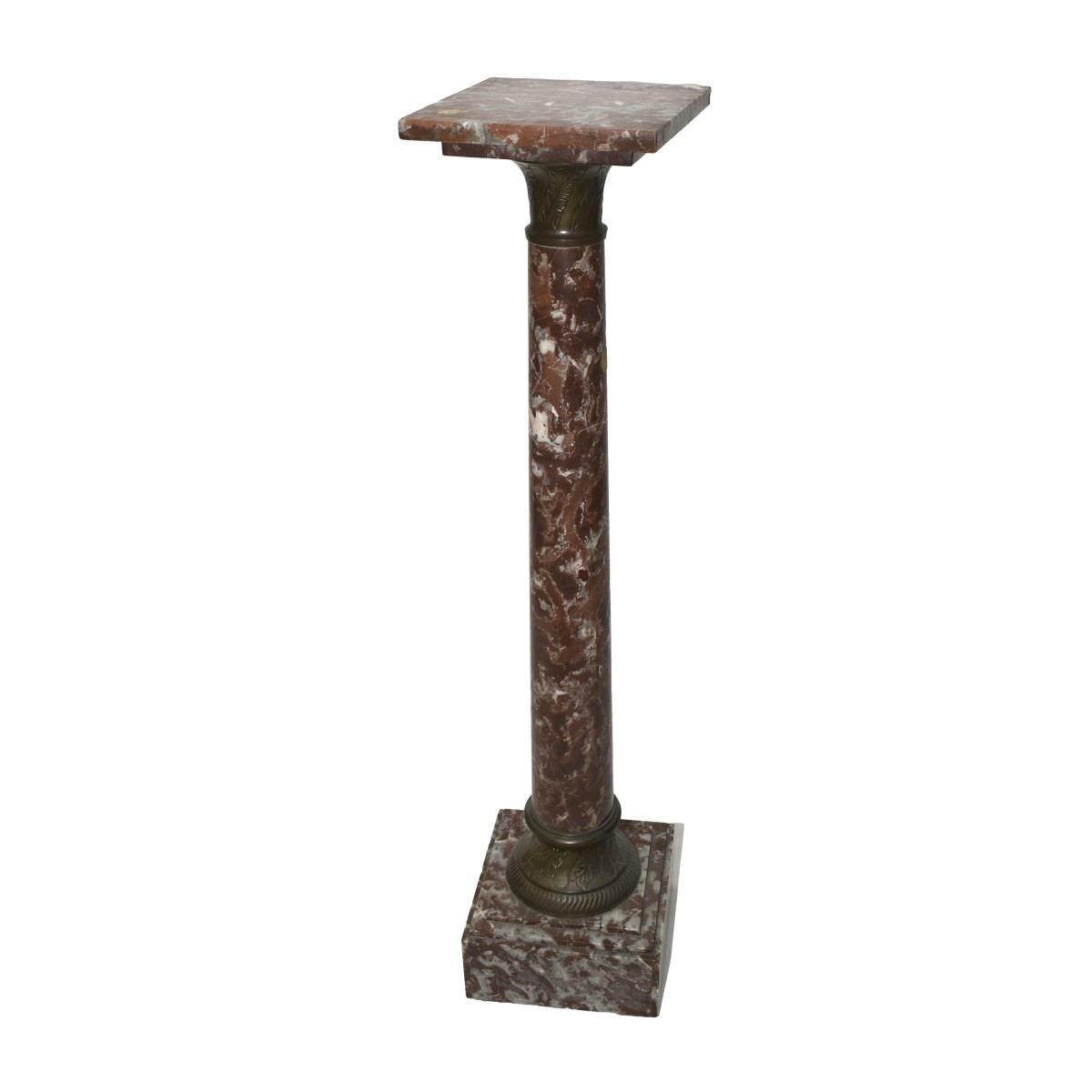 Antique Marble Pedestal