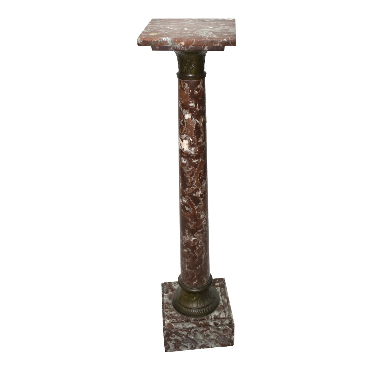 Antique Marble Pedestal