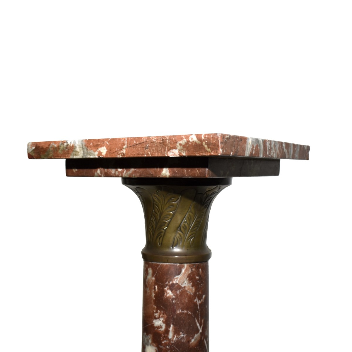 Antique Marble Pedestal
