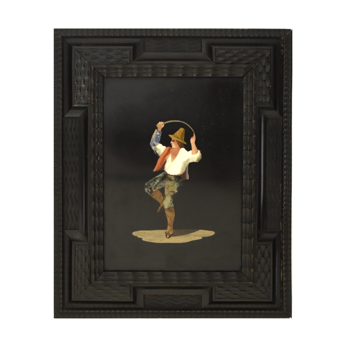 Italian Pietra Dura Plaque