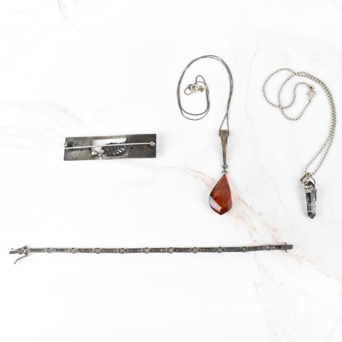 Silver Jewelry Lot