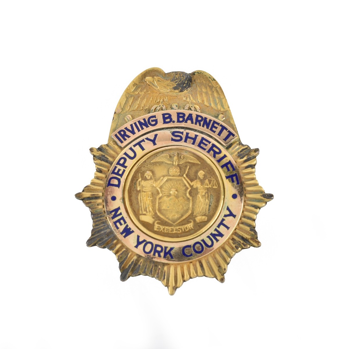 Gold Filled Sheriff's Badge