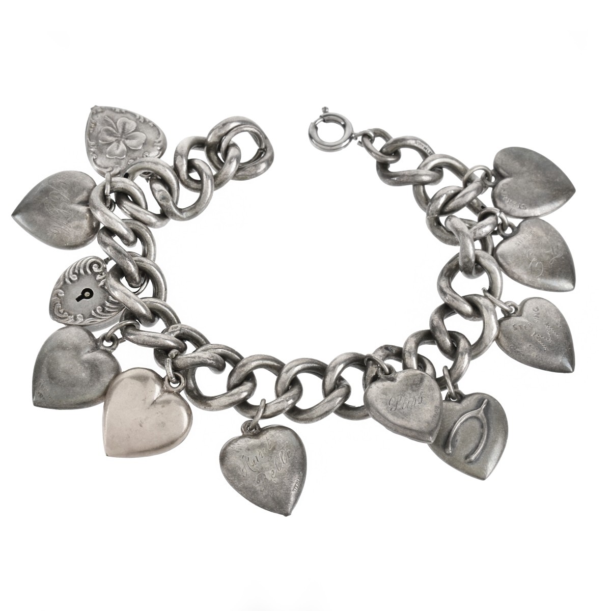 Silver Charm Bracelet