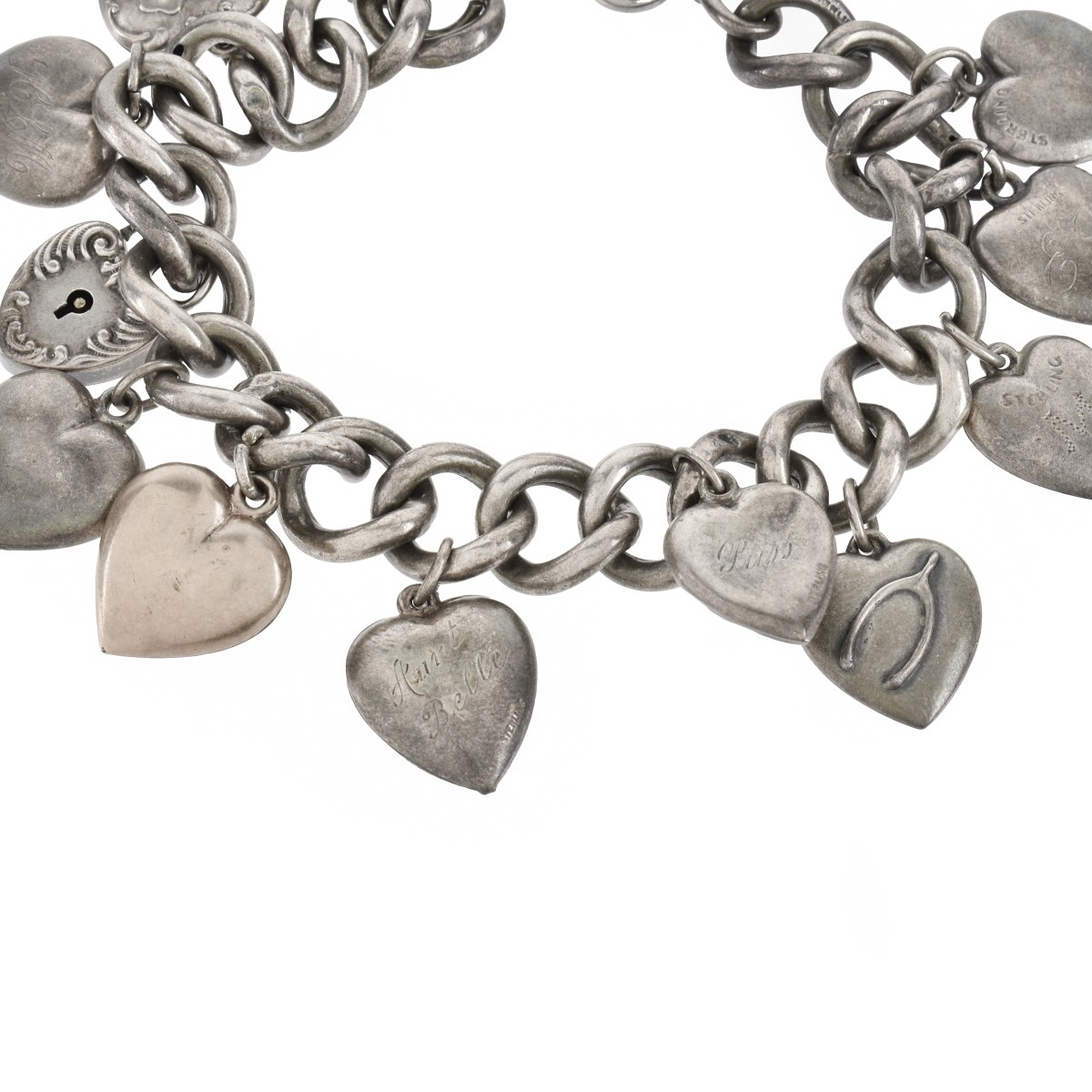 Silver Charm Bracelet