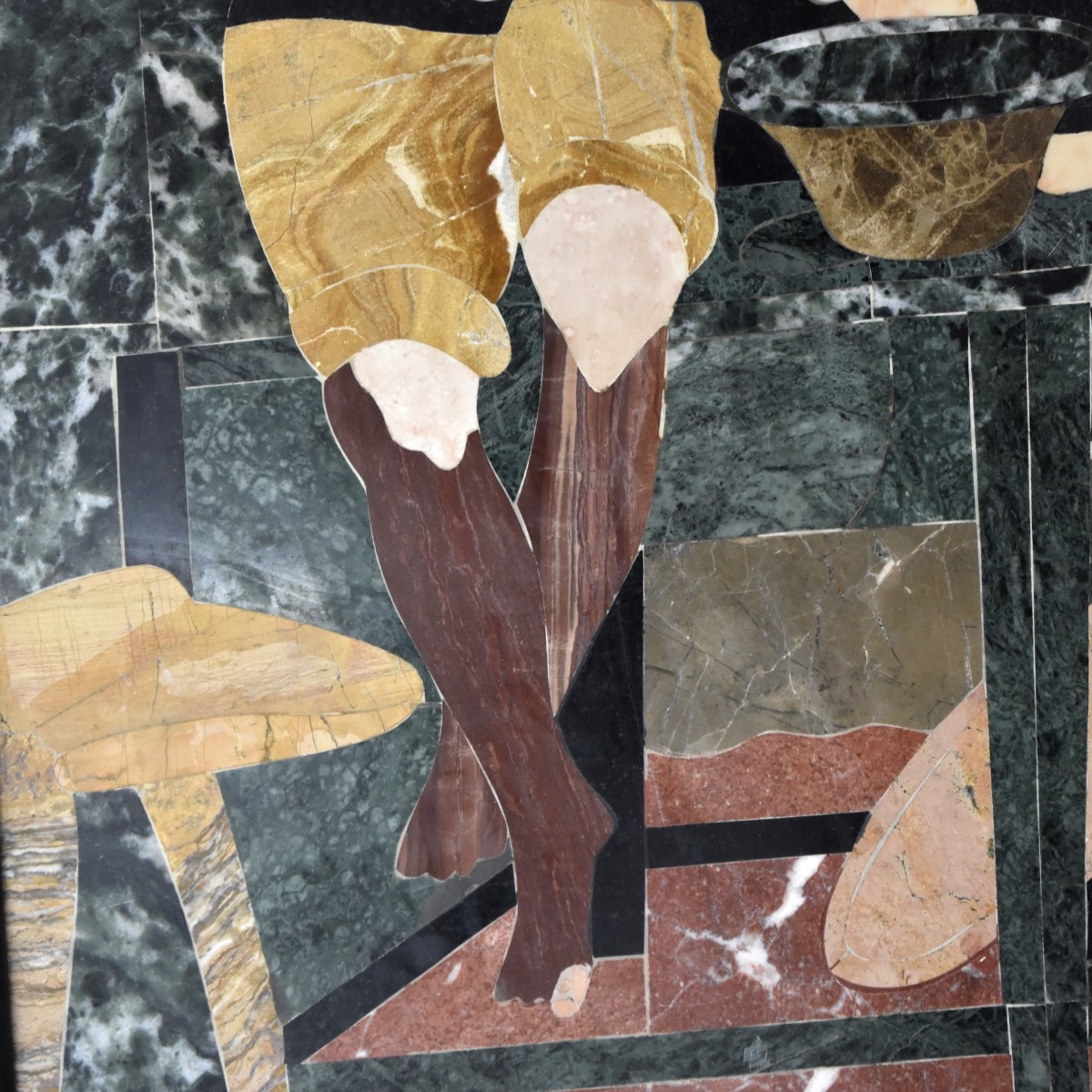 Italian Pietra Dura Plaque