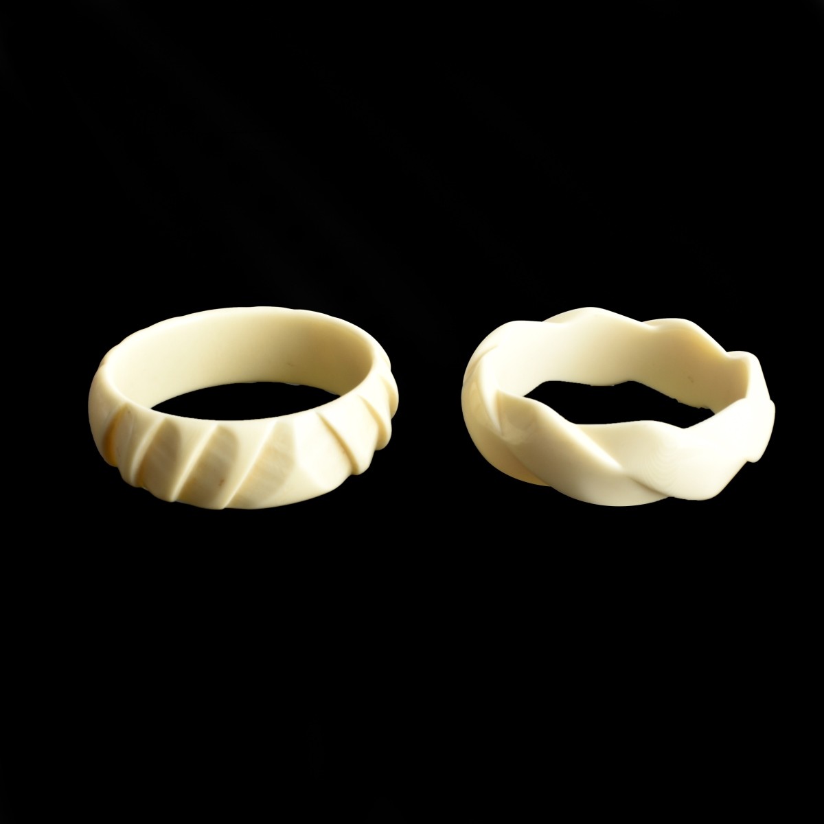 Art Deco Style Bangle Bracelets
