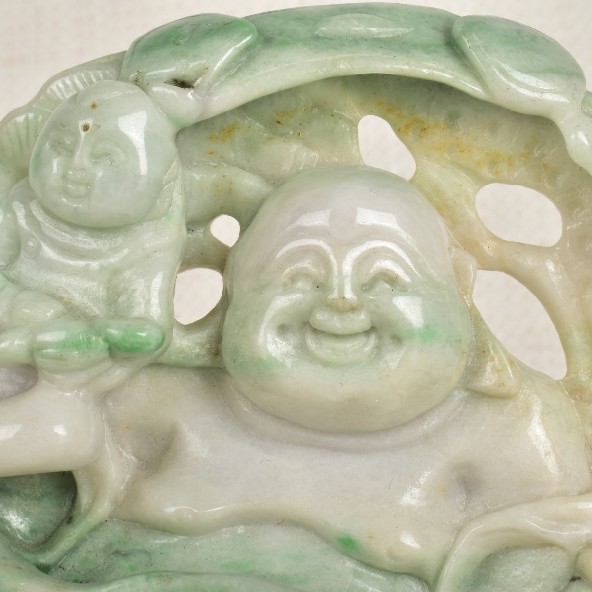 Carved Chinese Jade Figure.