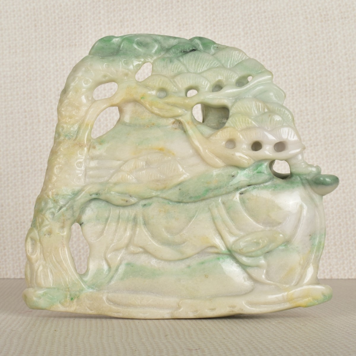 Carved Chinese Jade Figure.