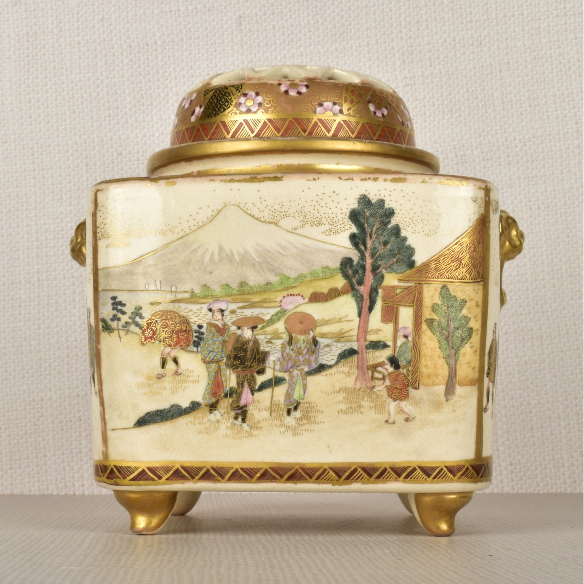 Japanese Satsuma Incense Burner