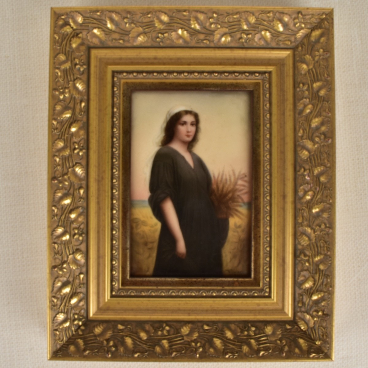 Antique Italian Pietra Dura Plaque
