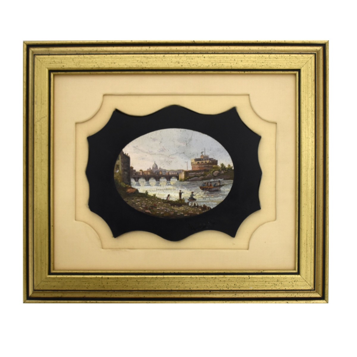 Italian Micromosaic Plaque