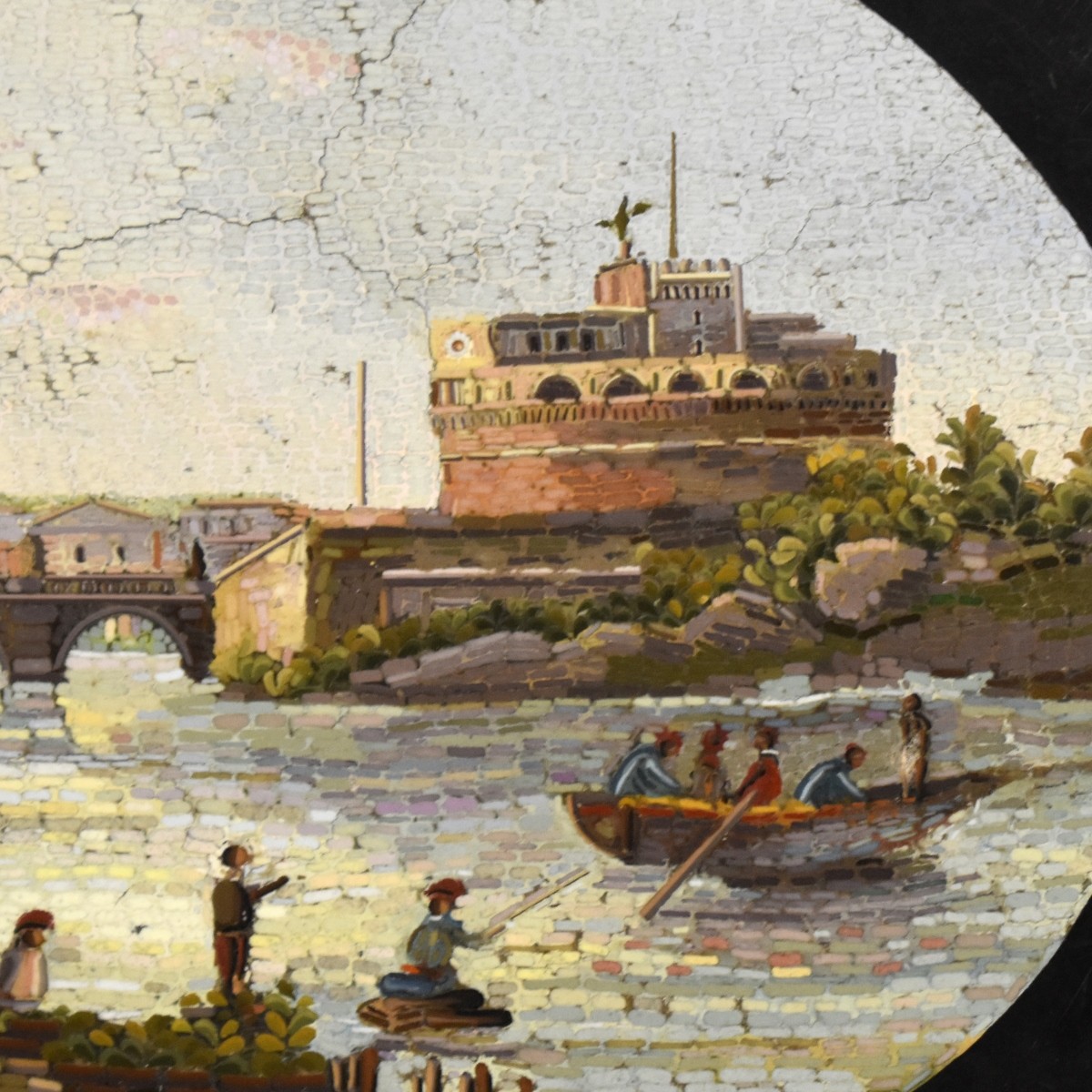 Italian Micromosaic Plaque