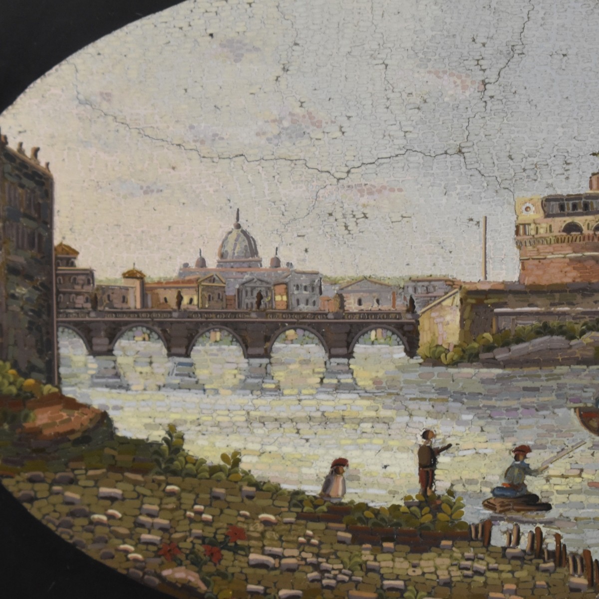 Italian Micromosaic Plaque