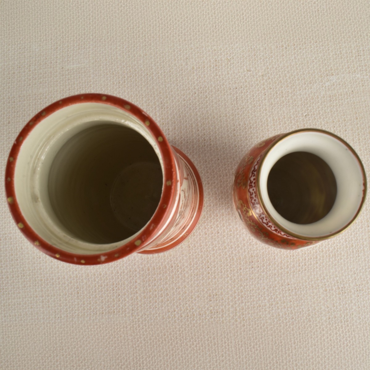Japanese Kutani Ware Vessels