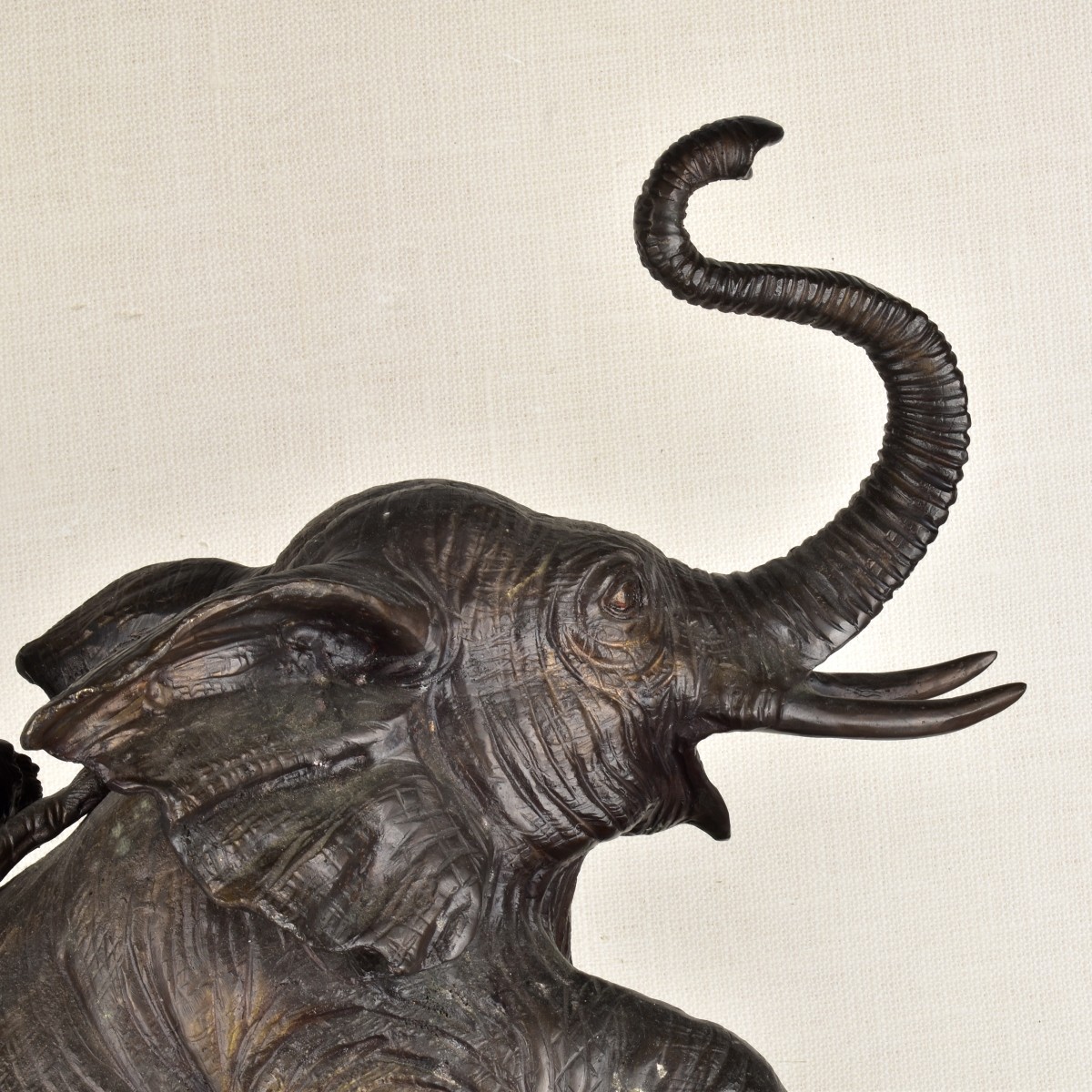 Bronze Elephant Sculpture
