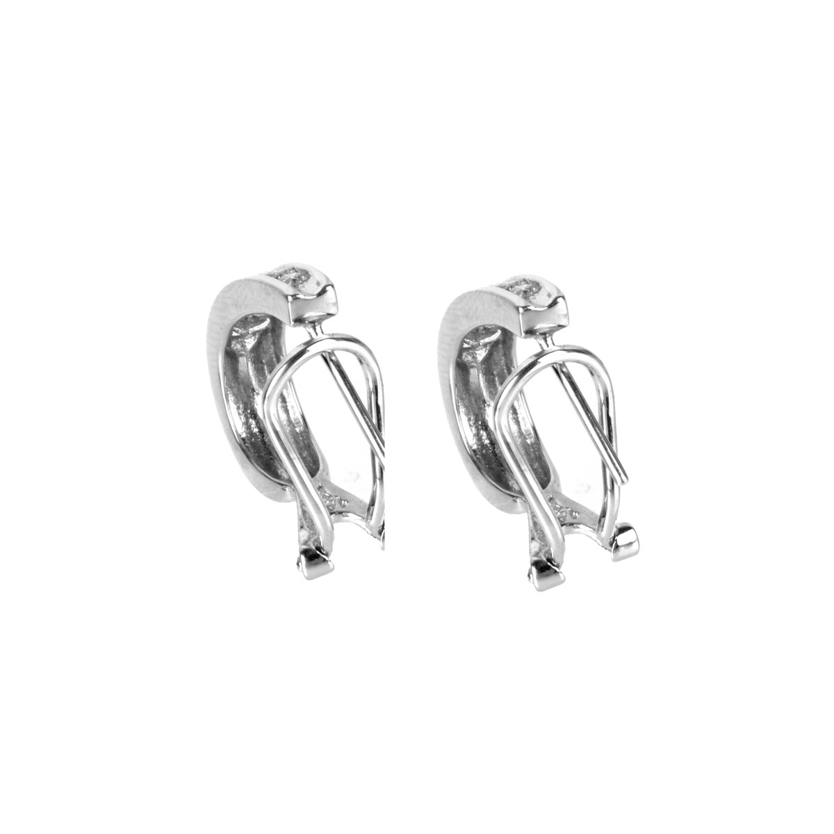 Diamond and 14K Earrings