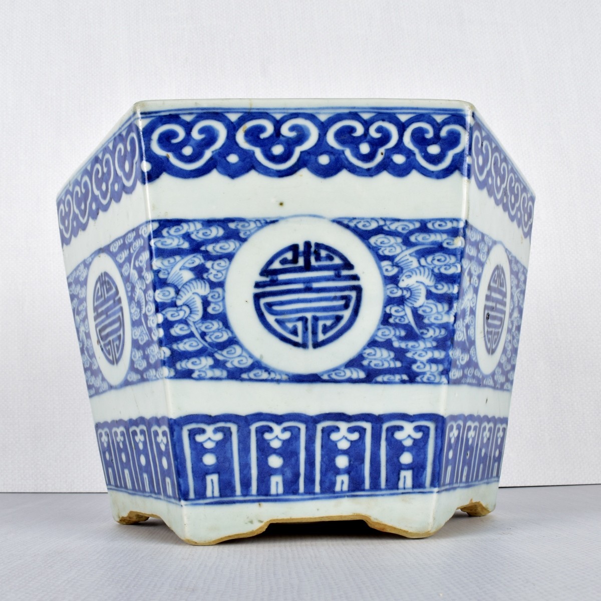 Chinese Blue and White Planter