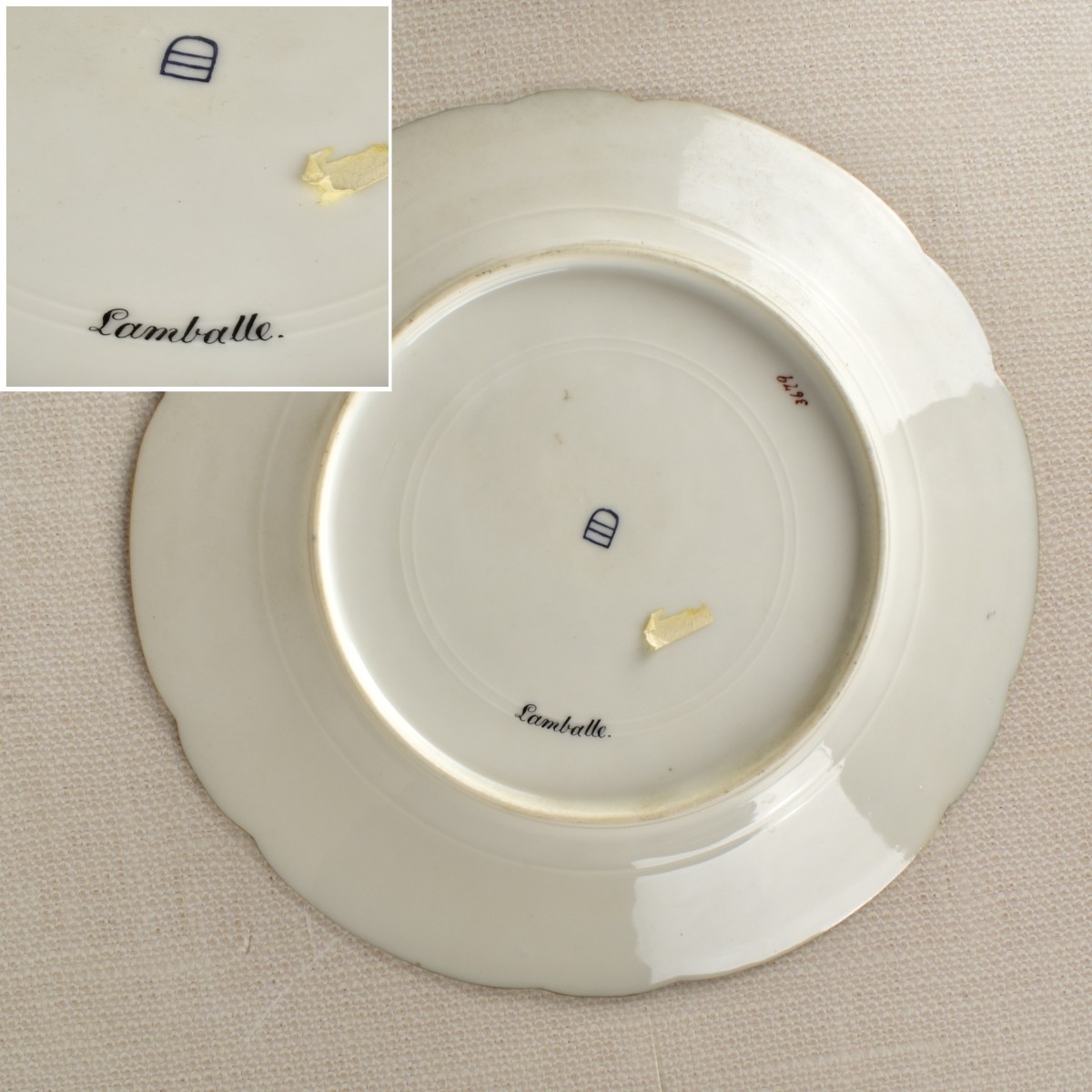 Royal Vienna Portrait Plate