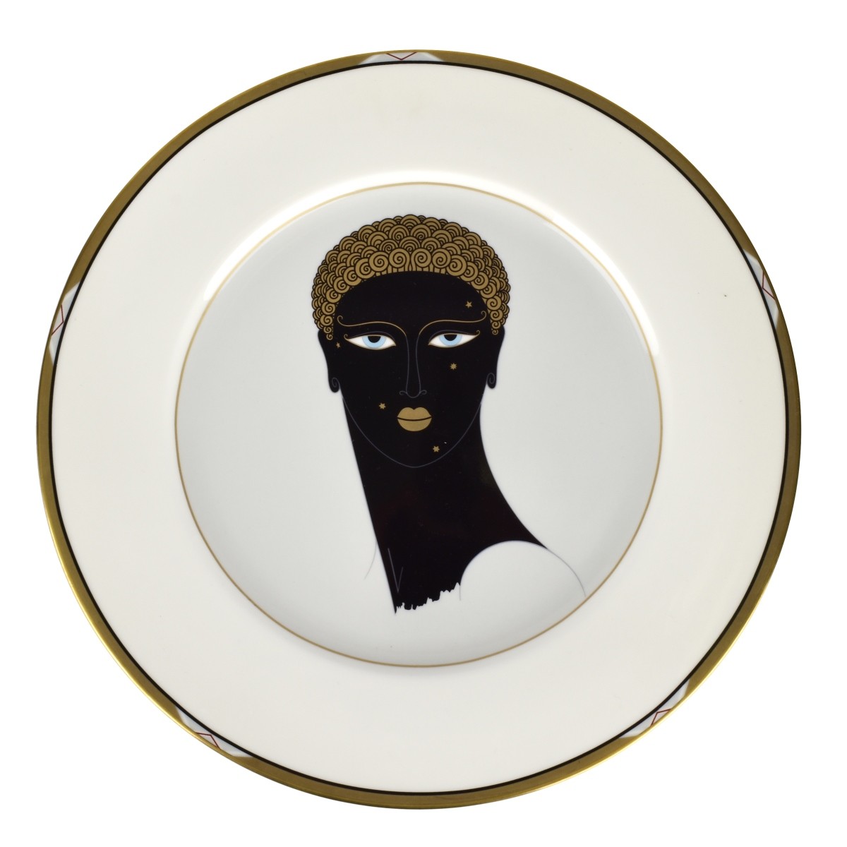 Erte Service Plates