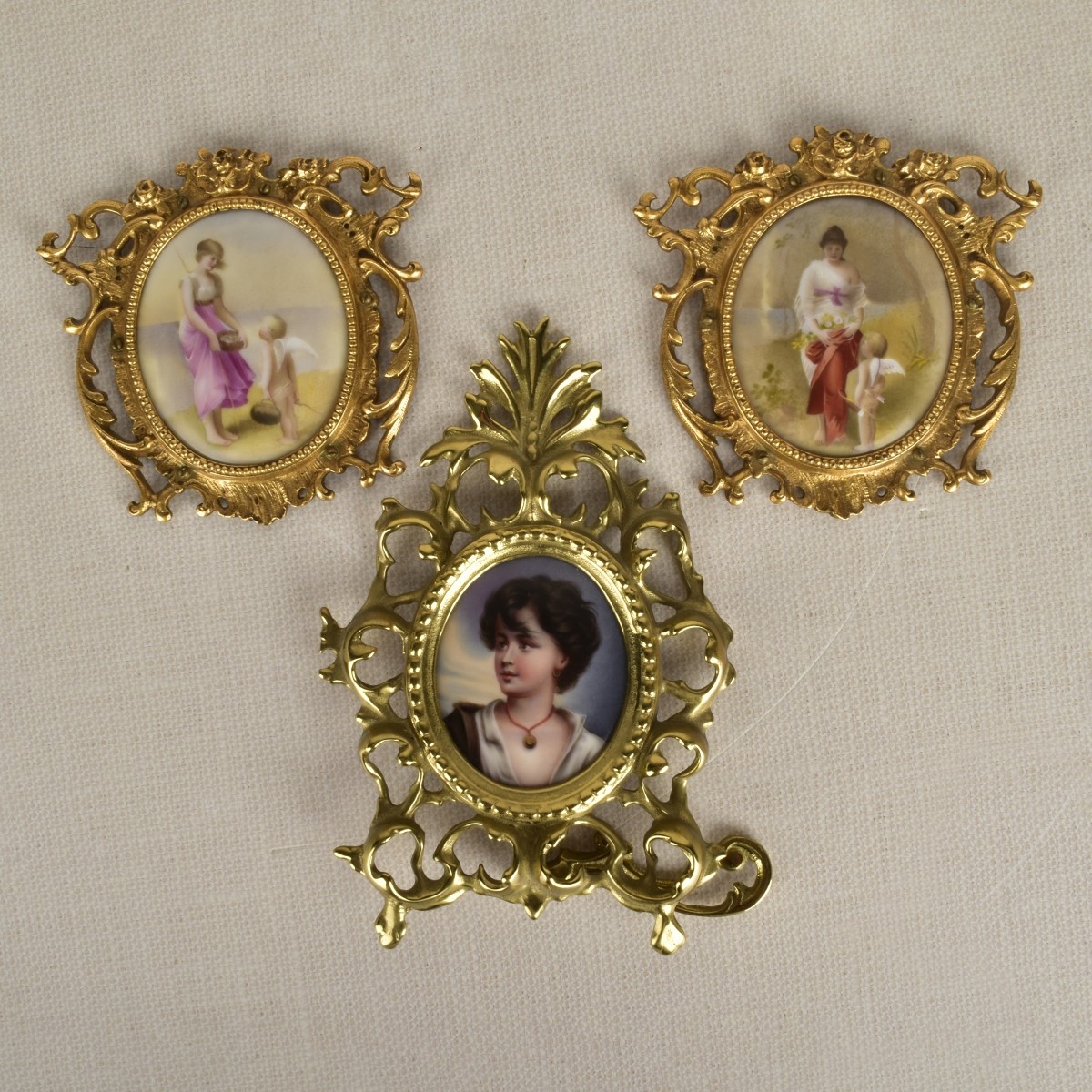 KPM Style Oval Plaques