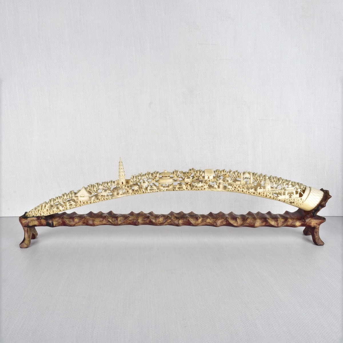 Chinese Reticulated Carved Bridge