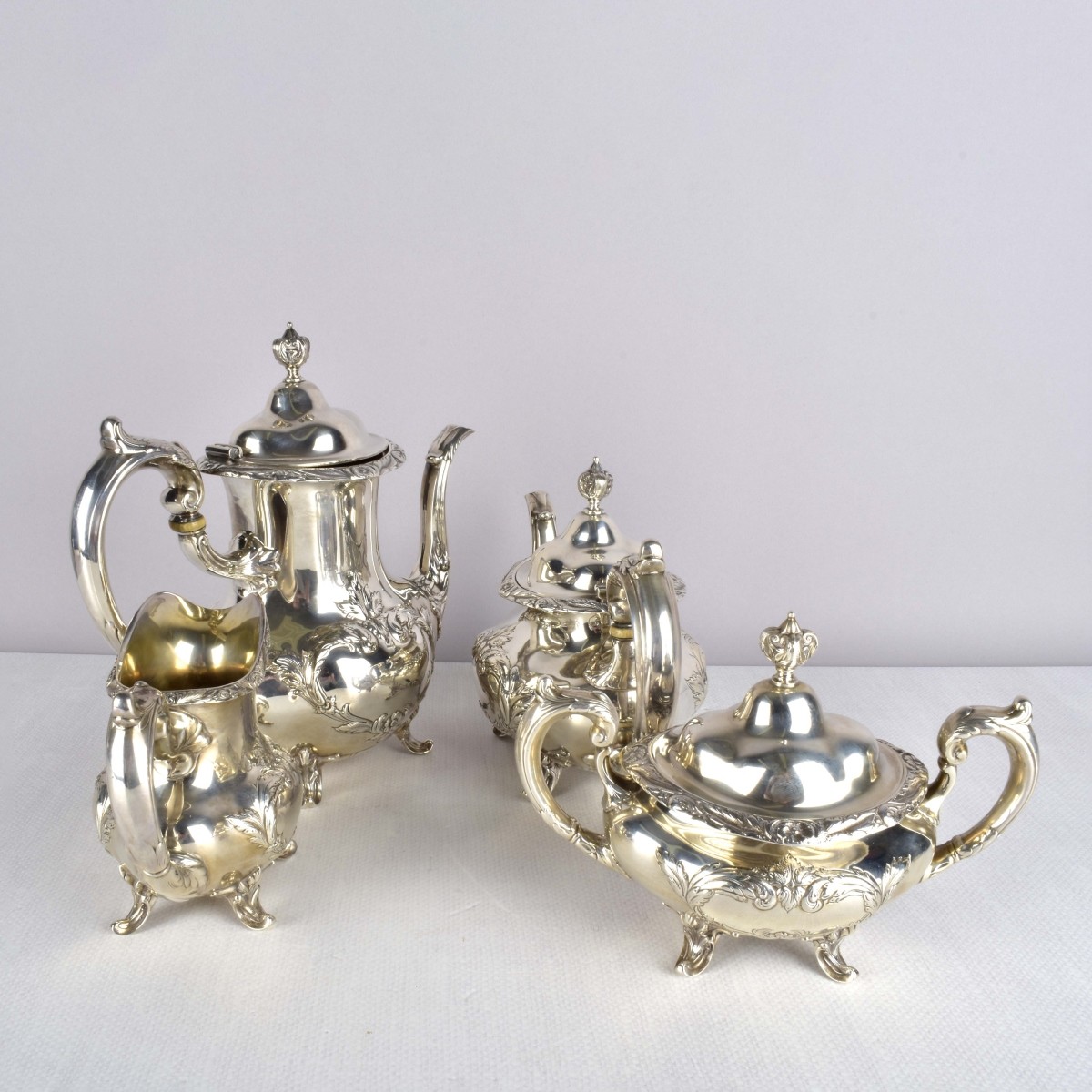 Reed and Barton Sterling Tea Service