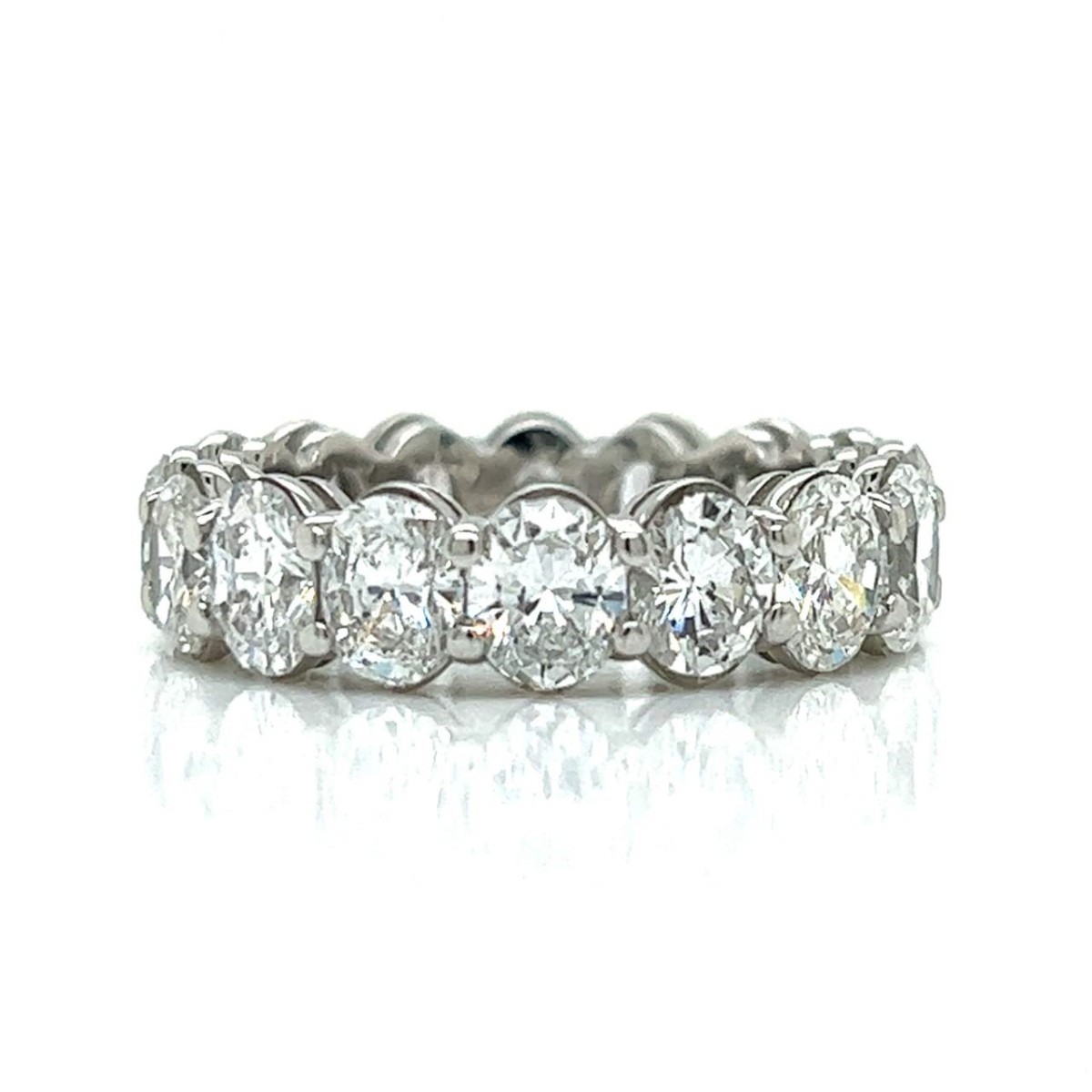 Diamond and Platinum Eternity Band