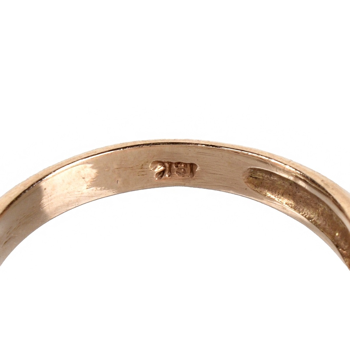 Diamond and 18K Ring