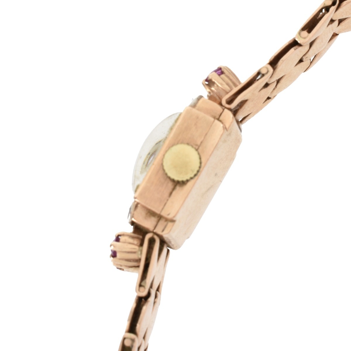 Fine 14K Ladies Rose Gold Wrist Watch