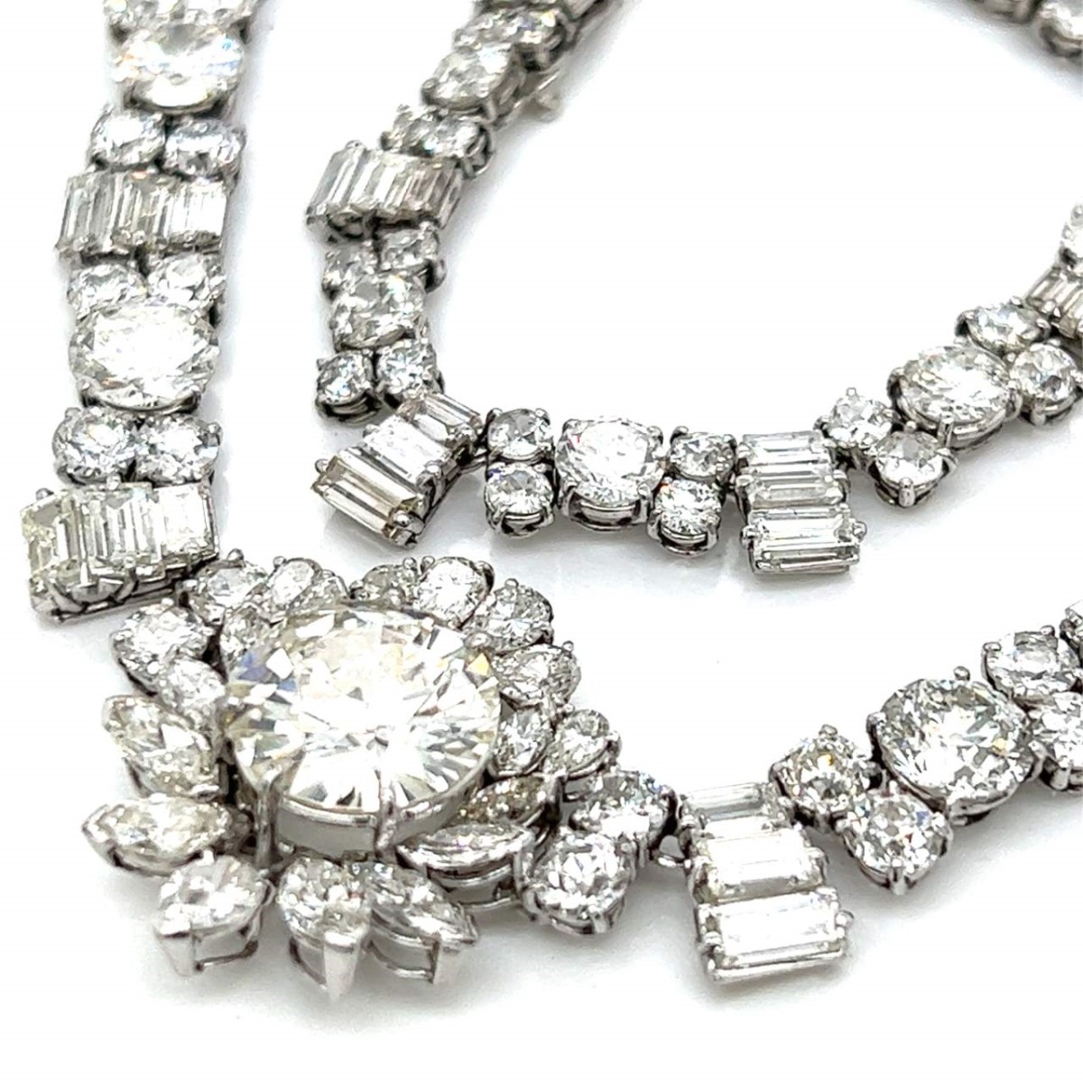 Diamond and Platinum Necklace