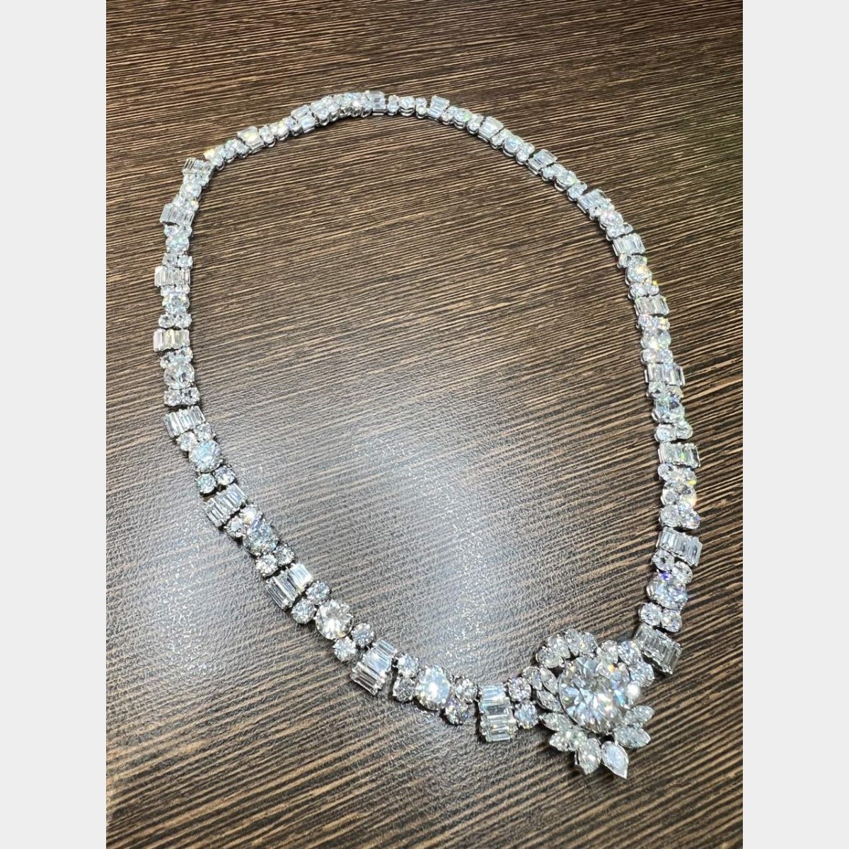 Diamond and Platinum Necklace