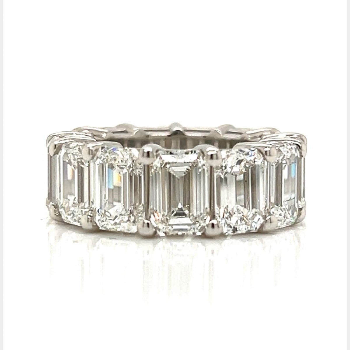 GIA Diamond and Platinum Ring