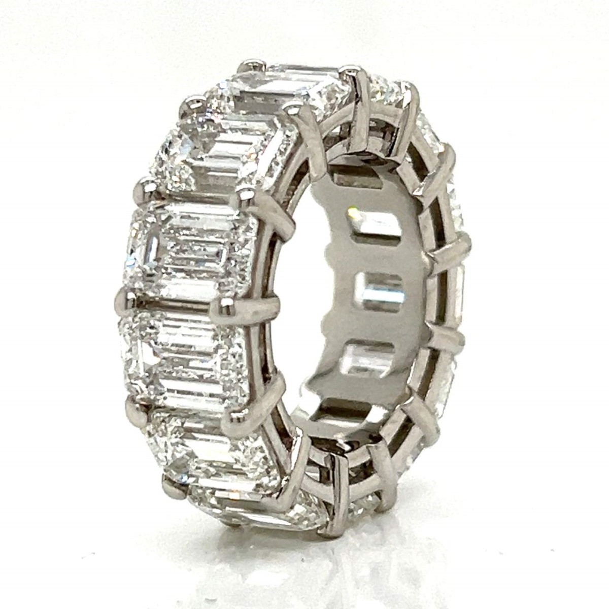GIA Diamond and Platinum Ring