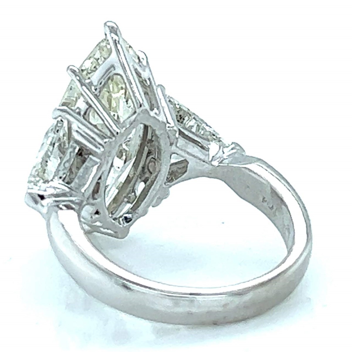 Diamond and Platinum Ring