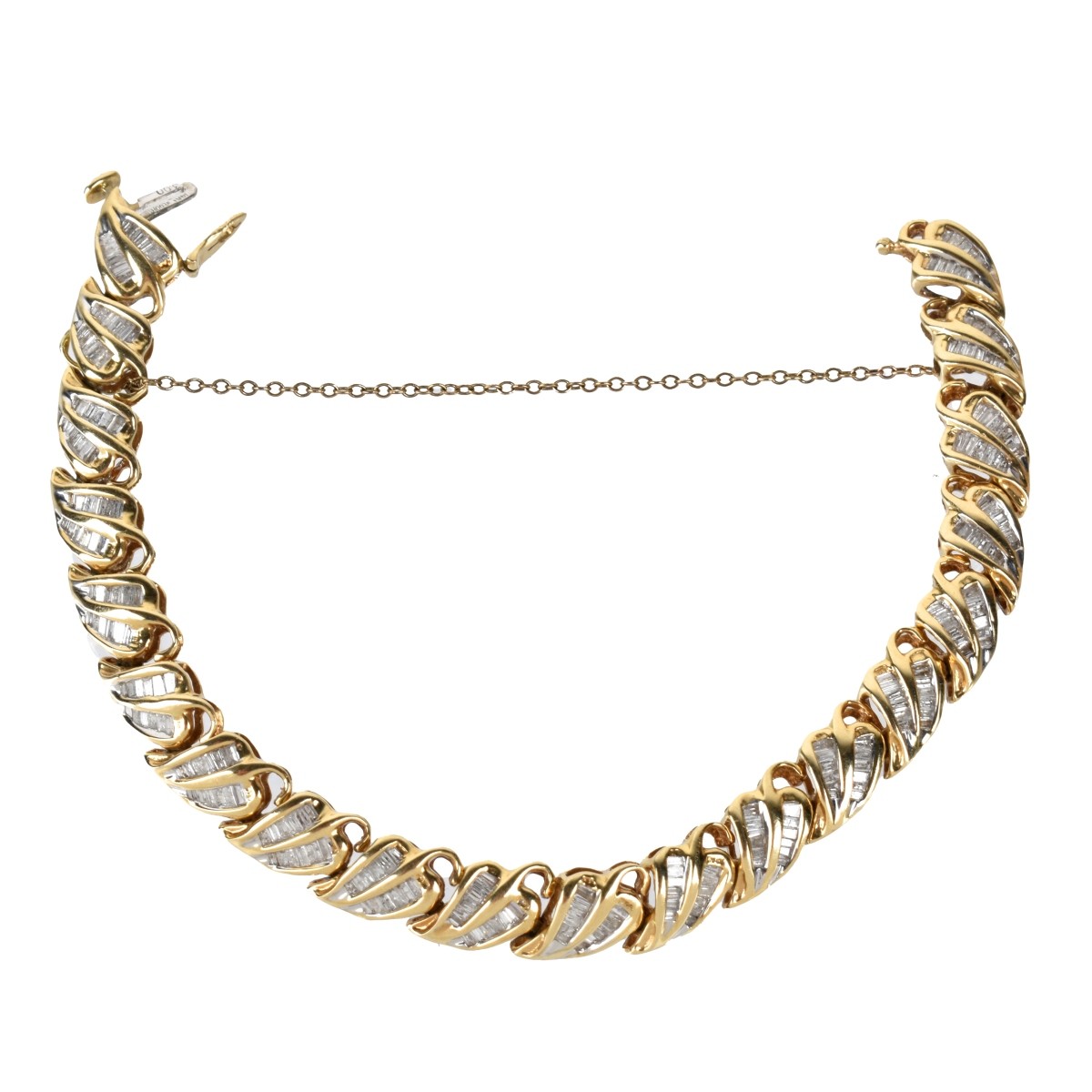 Diamond and 14K Bracelet