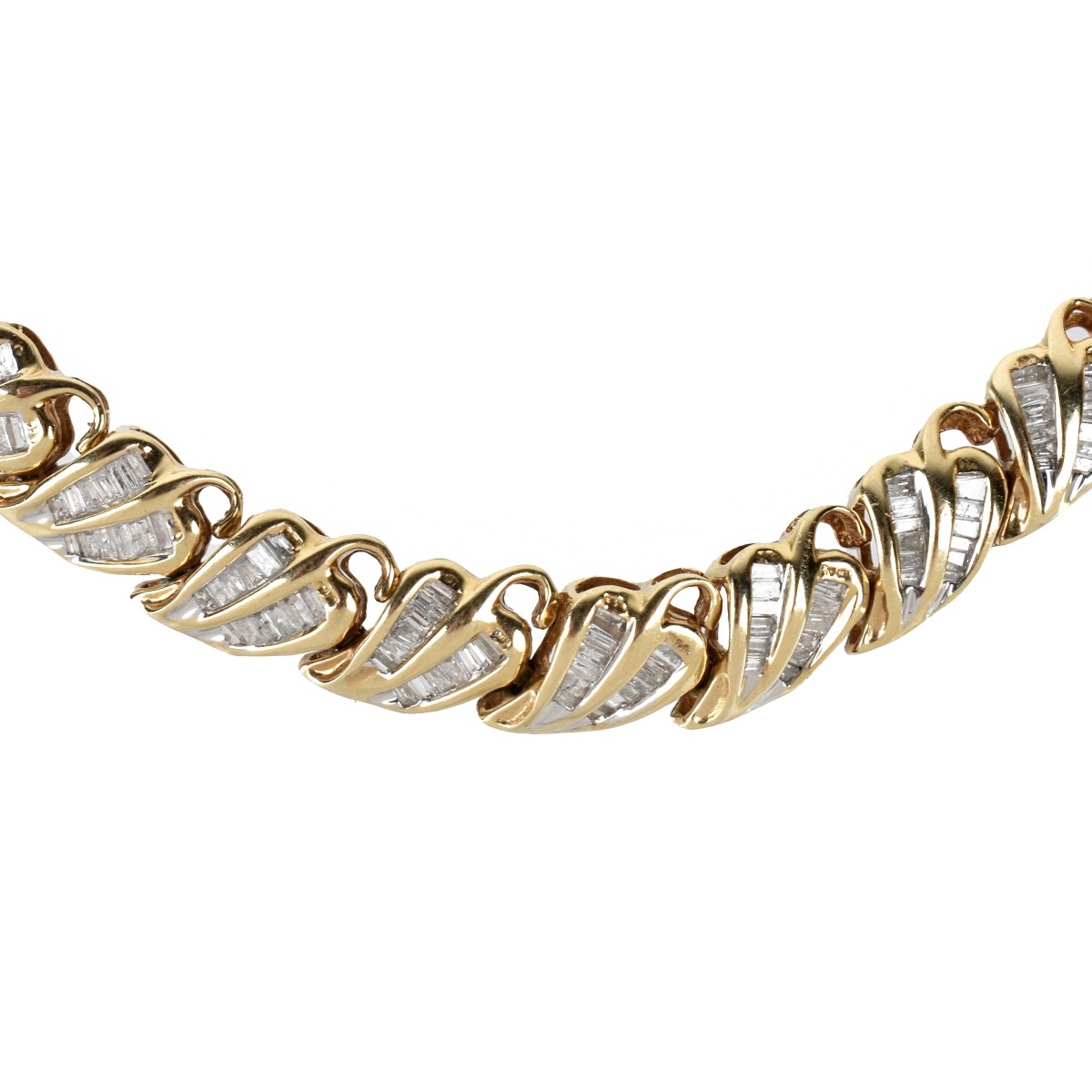 Diamond and 14K Bracelet