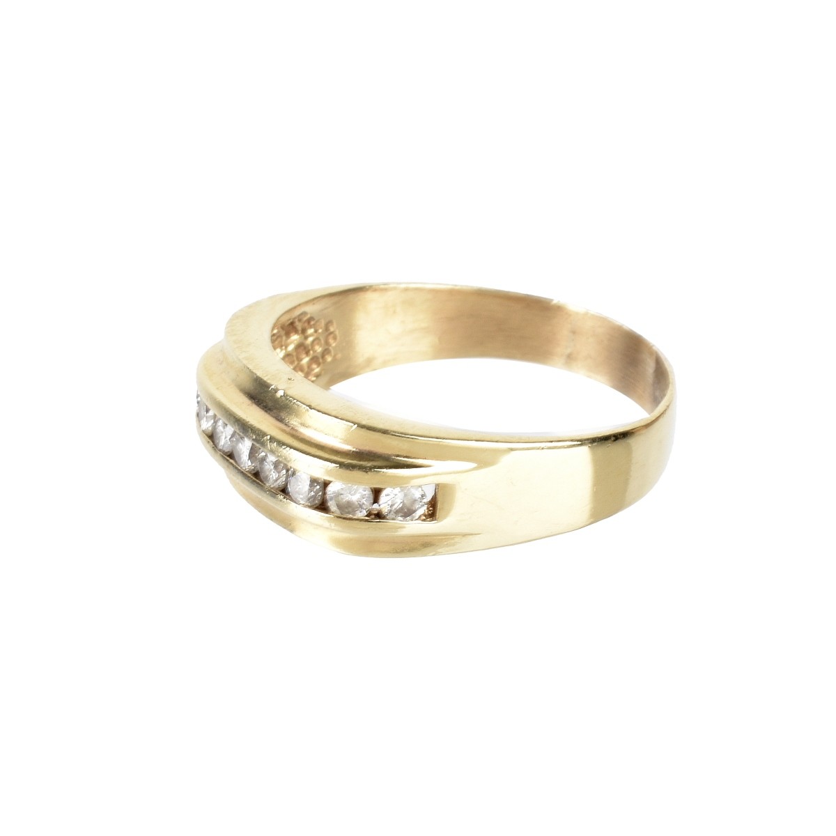 Diamond and 14K Ring