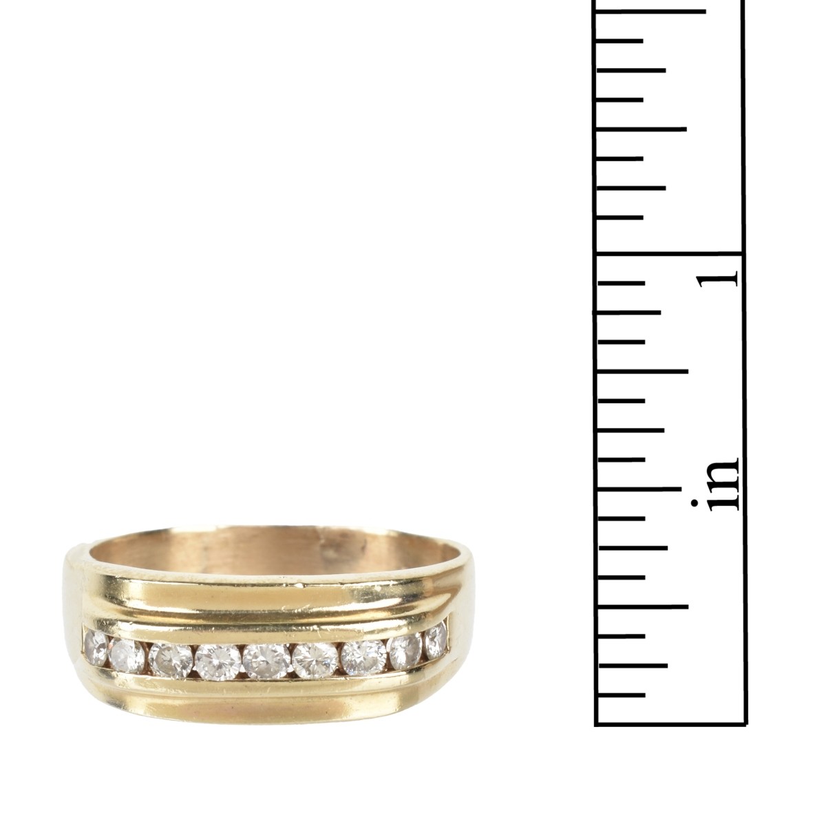 Diamond and 14K Ring