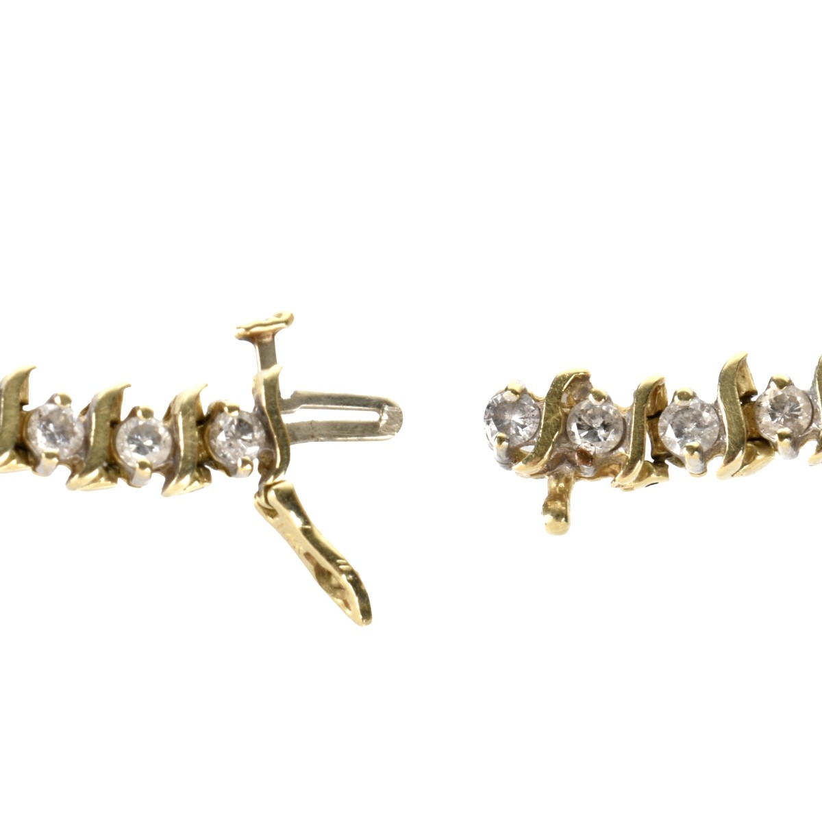 Diamond and 14K Bracelet