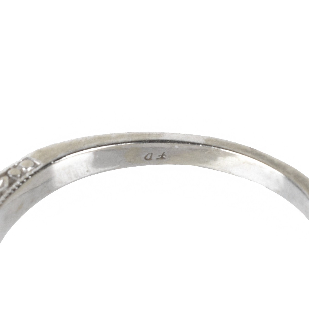 Diamond and 14K Band