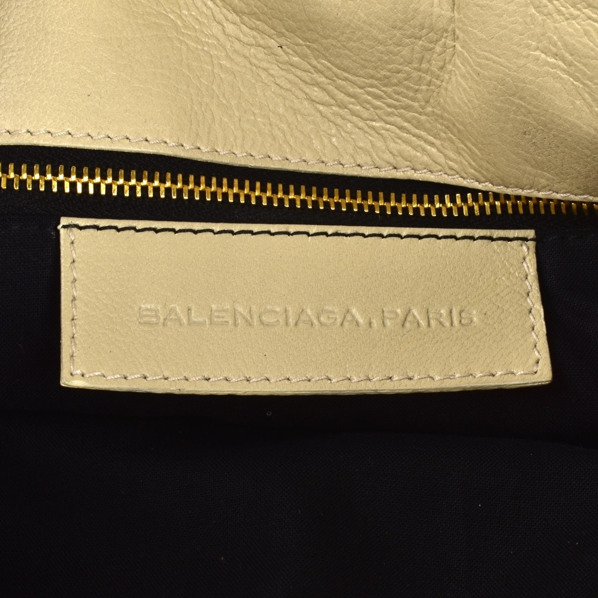 Balenciaga Beige and Brown Shoulder Bag