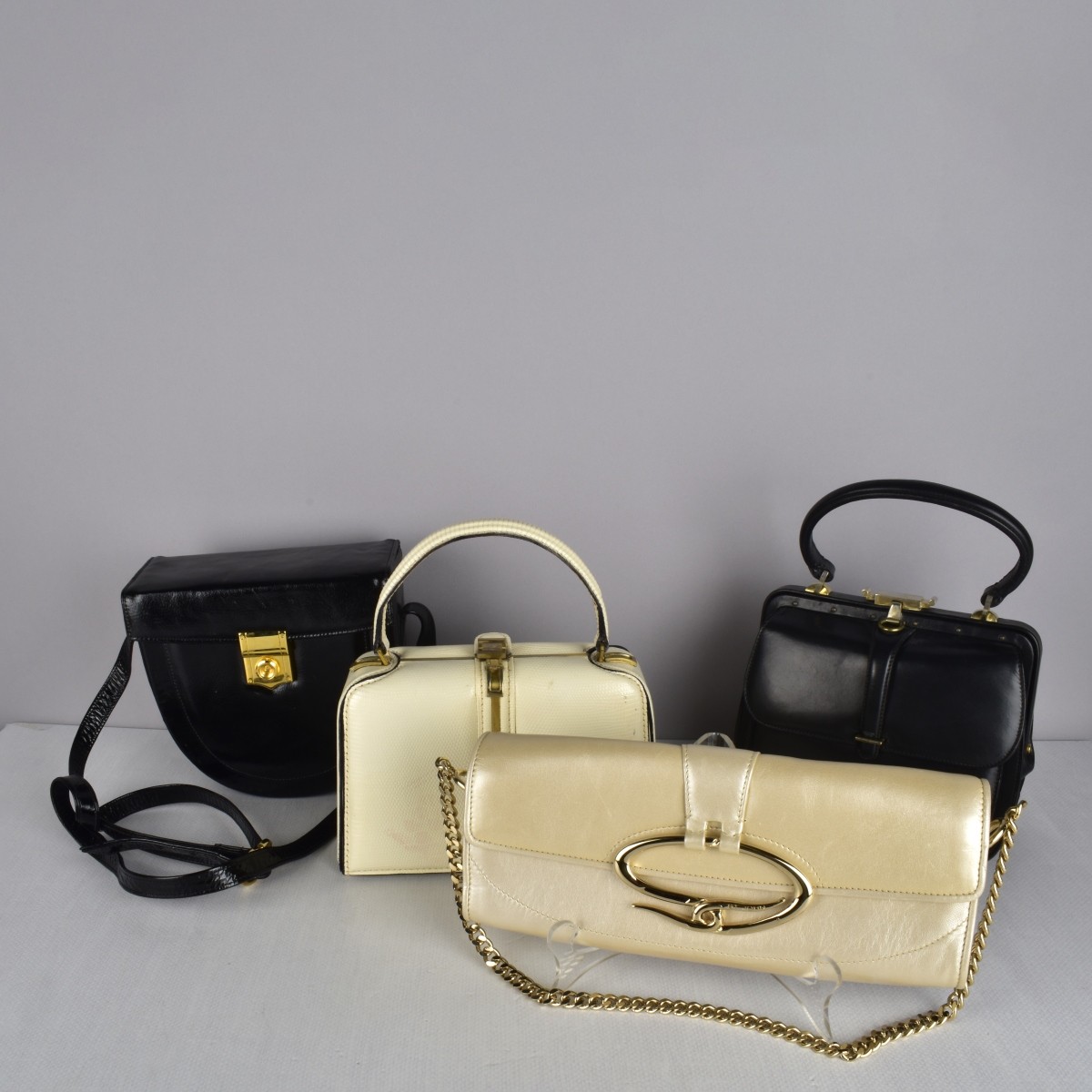 Four Leather Designer Purses