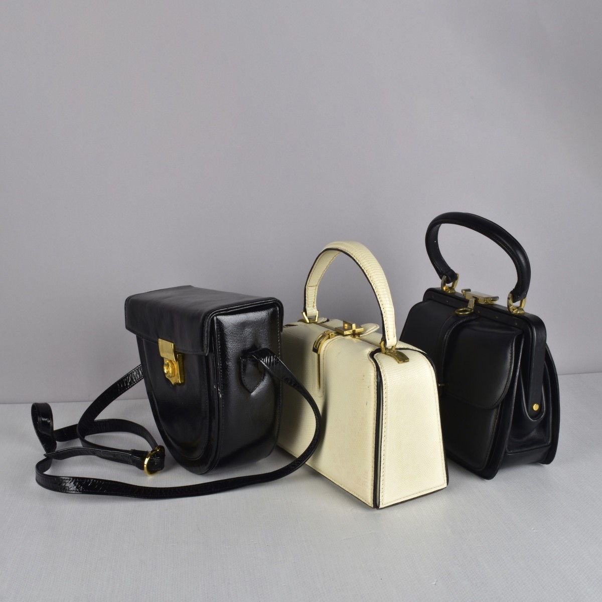 Four Leather Designer Purses