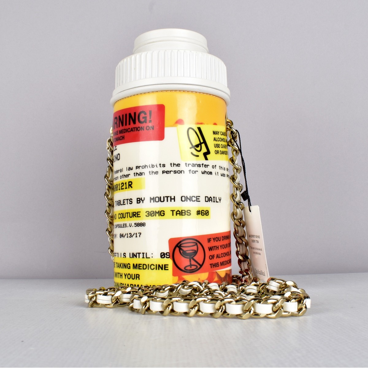 Moschino Pill Bottle Shoulder Bag