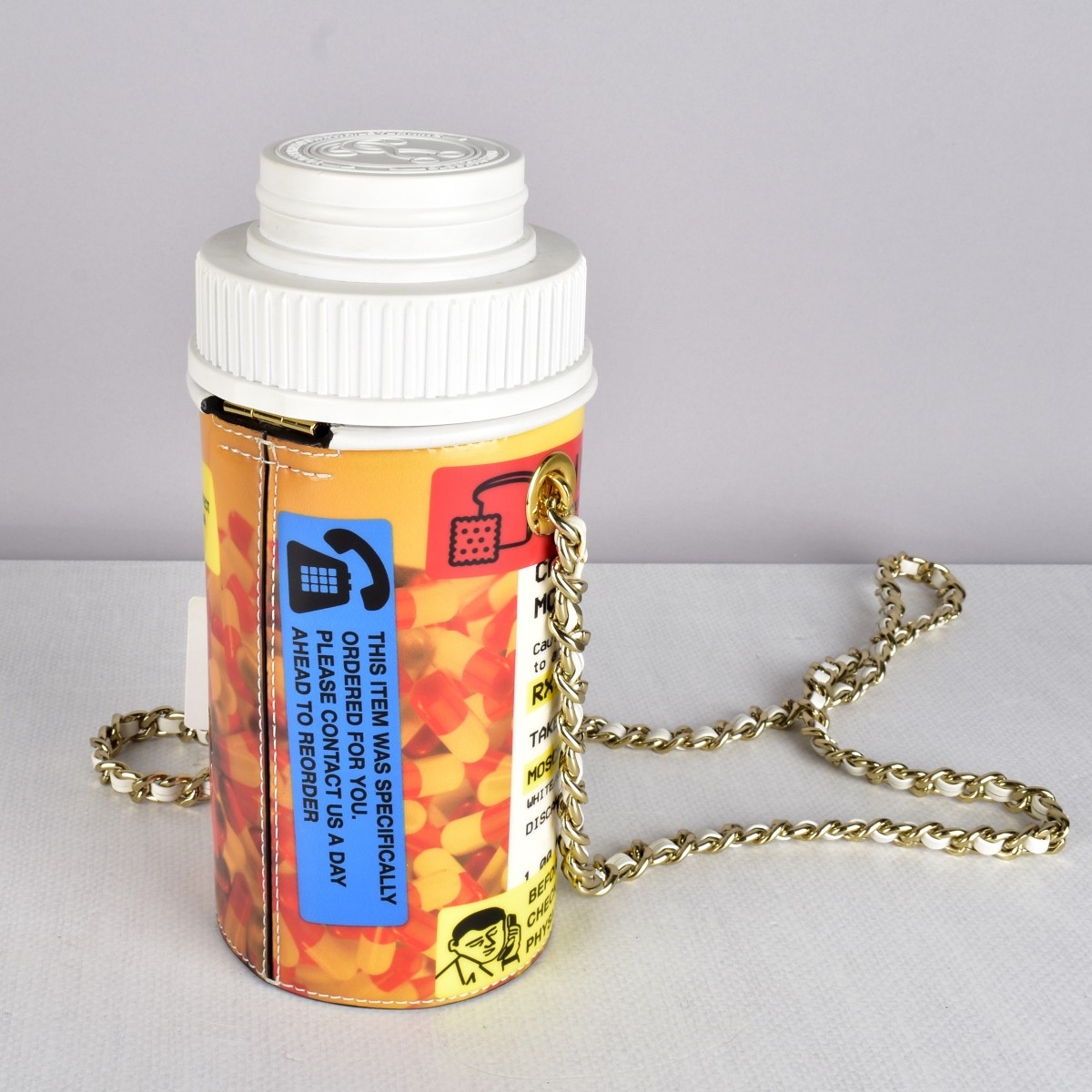 Moschino Pill Bottle Shoulder Bag